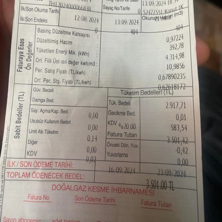 Yaz Ayında Gelen Yüksek Fatura Şoku