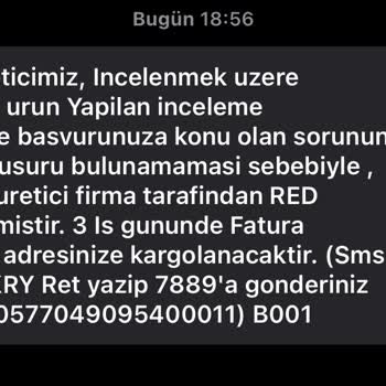 Bursastore Yıkama Sonrası Amblemi Düşen Forma İçin Değişim Yapılmıyor