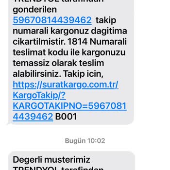 Sürat Kargo'nun Teslimat Sorunu