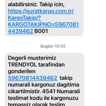 Sürat Kargo'nun Teslimat Sorunu