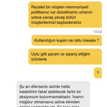 Migros Hemen: Teslimat Sorunu Ve Yetersiz Destek
