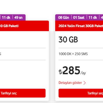 Engelli İndirimi Uygulanmayan Vodafone Faturası