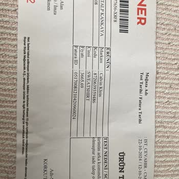 Calvin Klein Sweatshirt'ün Hızlı Deformasyonu