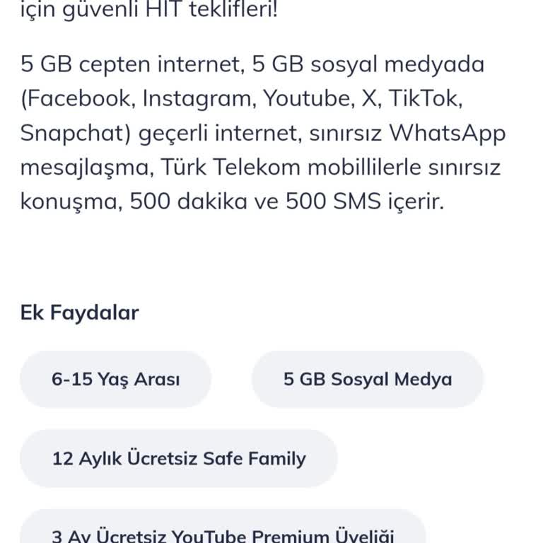 Yanlış Tarife Nedeniyle Mağduriyet Yaşıyorum
