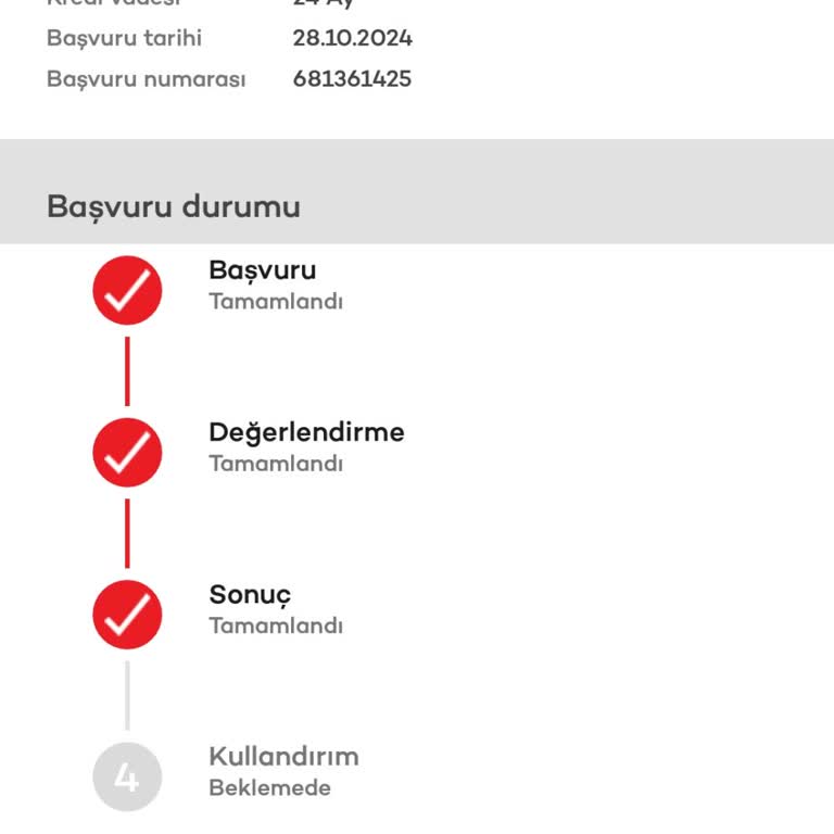 Kredi Başvurumda Onaylanan Tutar Sorunu