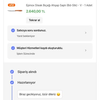 Hepsiburada Eksik Ve Geciken Siparişler