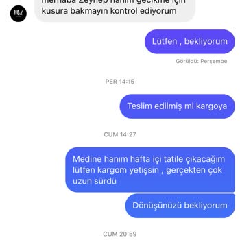 İletişim Sorunları Ve Geciken Teslimat