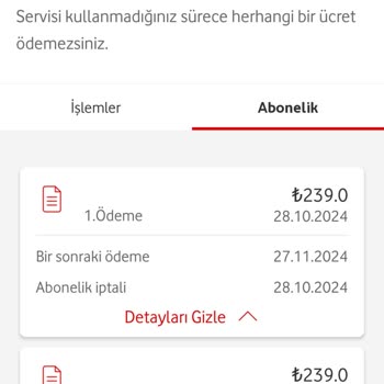 İzinsiz Başlatılan Abonelikler Ve İade Talebi
