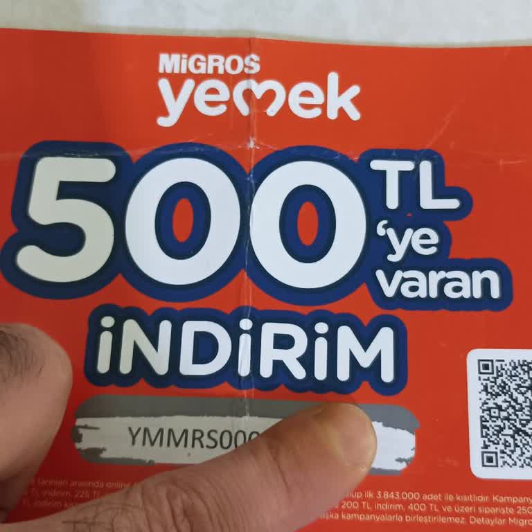 Migros Yemek Çeki İndirim Sorunu