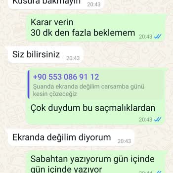 Kedi Mama Siparişimde EFT Mağduriyeti