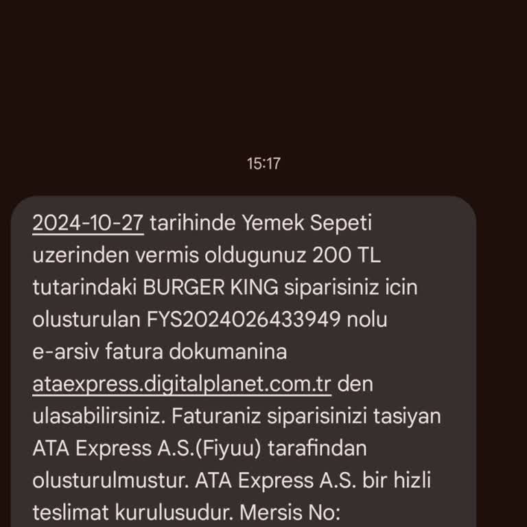 Yanlış Teslimat Ve Fatura Sorunu
