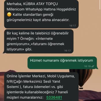 Millenicom İle İletişim Sorunları Ve Mağduriyet