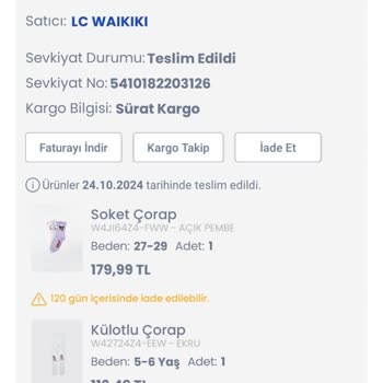 Eksik Ürün Ve İlgisiz Müşteri Hizmetleri
