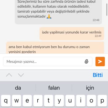 Garanti Kapsamında Çanta Sorunu Ve İade Karmaşası