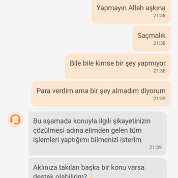 Yanlış Sipariş Ve İade Sorunu: Trendyol GO'da Müşteri Memnuniyetsizliği