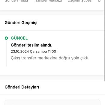 Trendyol'dan Teslimat Sorunu Ve İade Talebi