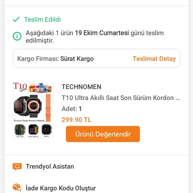 Trendyol İade Sürecinde Kayıp Ürün Sorunu