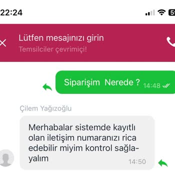 Abant Su Siparişim Defalarca Söylenmesine Rağmen Teslim Edilmedi
