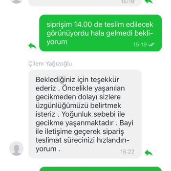 Abant Su Siparişim Defalarca Söylenmesine Rağmen Teslim Edilmedi