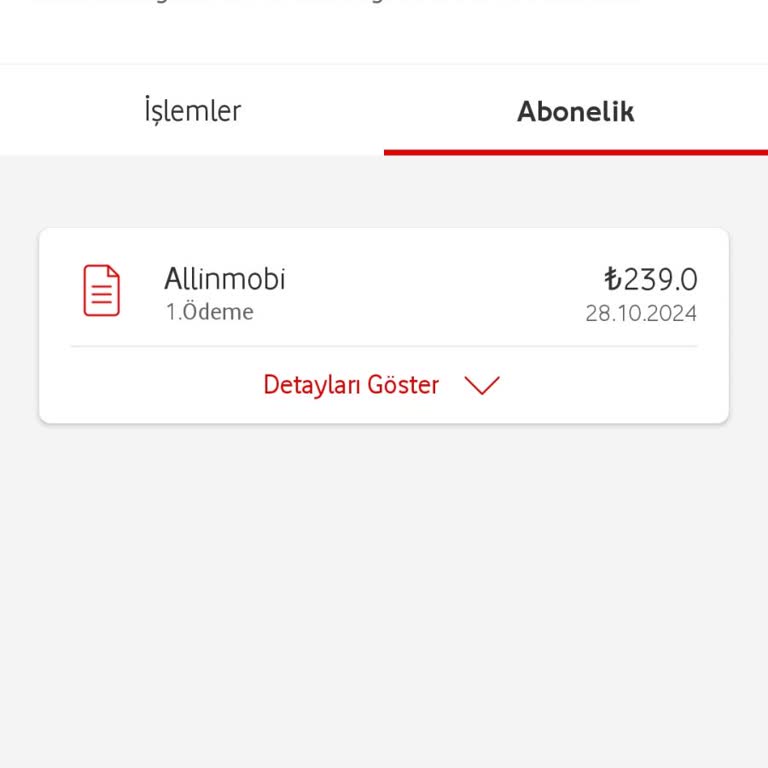 İzinsiz Abonelik Ve Fatura Yansıması