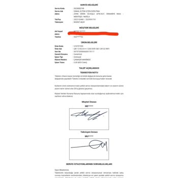 Vestel Çamaşır Makinesi Ve Müşteri Hizmetleri Sorunu