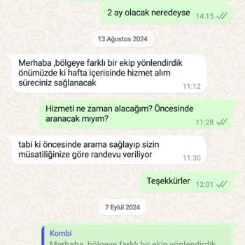 Katılım Emeklilik'te Kombi Bakımı Hizmetinde Sürekli Aksaklık