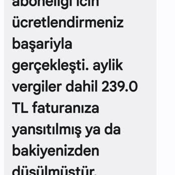 Vodafone Pay Üzerinden Bilgim Dışında Yapılan Haksız Ücretlendirmeler
