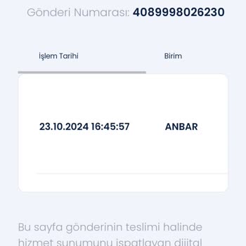 Kayıp Kargo: Aras Kargo'dan Yanıt Bekliyorum!