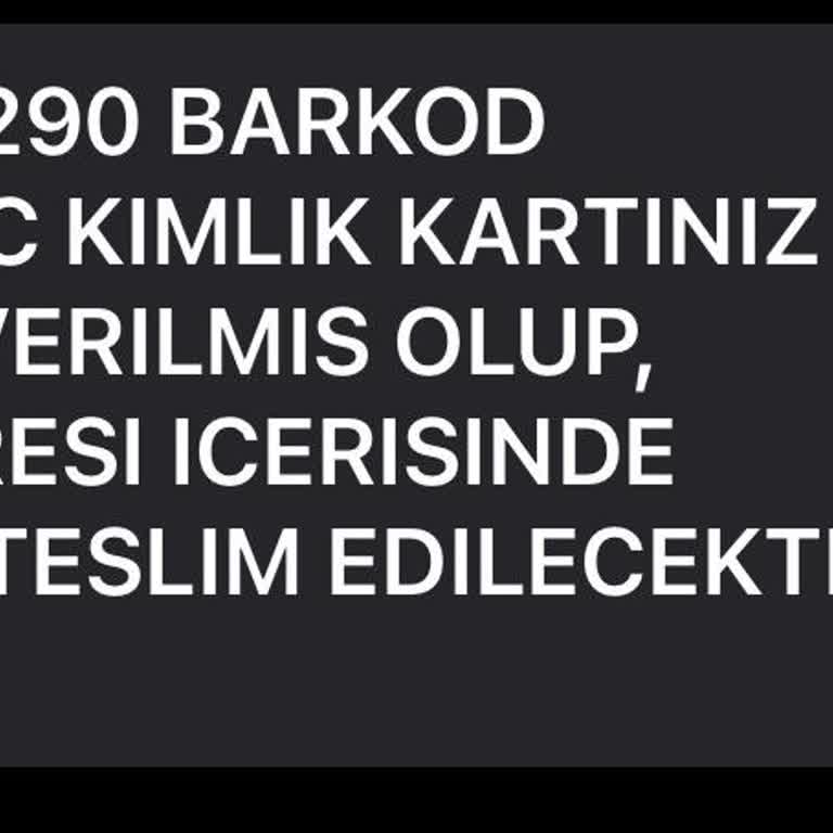 Yanlış Adres Bilgisi Nedeniyle Teslim Edilemeyen Yenidoğan Kimliği
