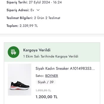 Boyner Ve Aras Kargo İle Yaşanan İade Sorunu