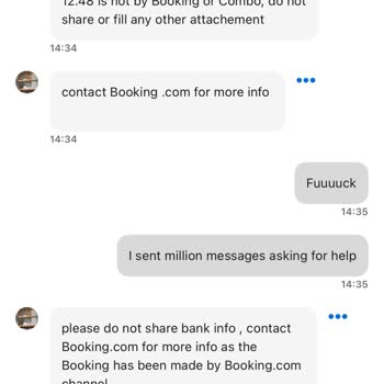 Booking.com поддержка не решает проблемы с мошеничеством