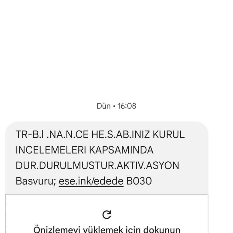 Yanlış Adreslenen Binance Mesajı