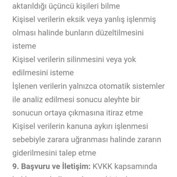 Kimlik Bilgilerimin İzinsiz Kullanımı Hakkında Şikayet