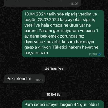 Butik Ponçik'te Sipariş Ve İade Sorunları