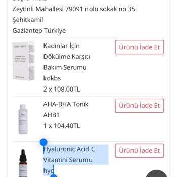 C Vitamini Serumu Cildimde Tahrişe Neden Oldu