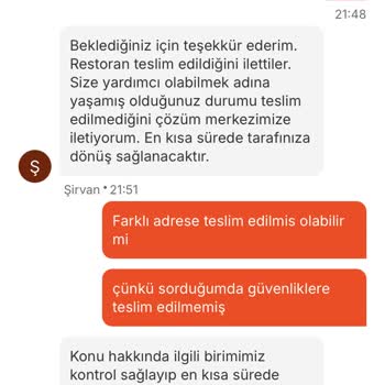 Burger King Siparişim Teslim Edilmedi Param Boşa Gitti