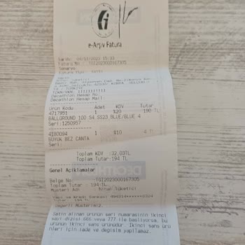 Garanti Süresinde Deforme Olan Toplar