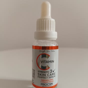 C Vitamini Serumunun Bozulması