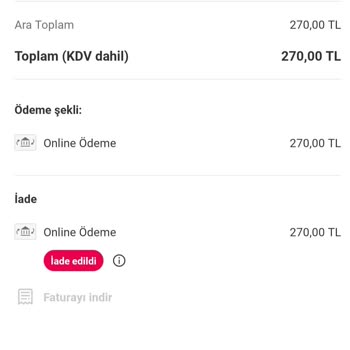 Yemek Sepeti Sipariş İptali Ve İletişim Sorunları