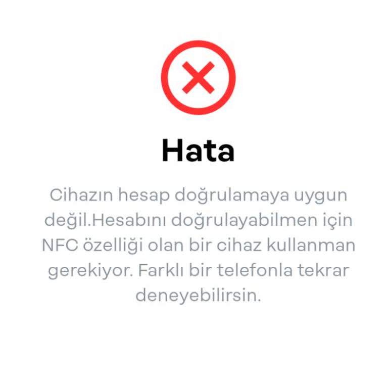 Papara Hesap Doğrulama Sorunu: NFC Özelliği Olmayan Cihazlarla Kimlik Doğrulama Engeli