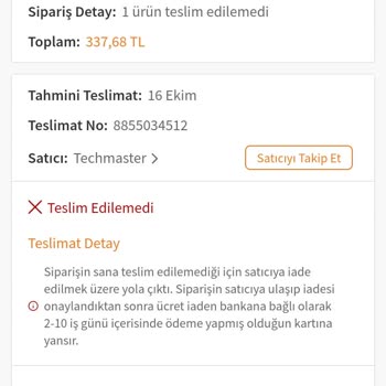 Aras Kargo İle Kayıp Ürün Ve Yanıltıcı Bilgilendirme