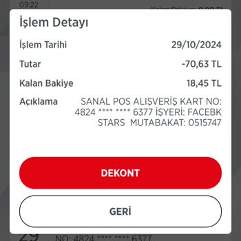 İzinsiz Facebook Ödemeleriyle Mağduriyet