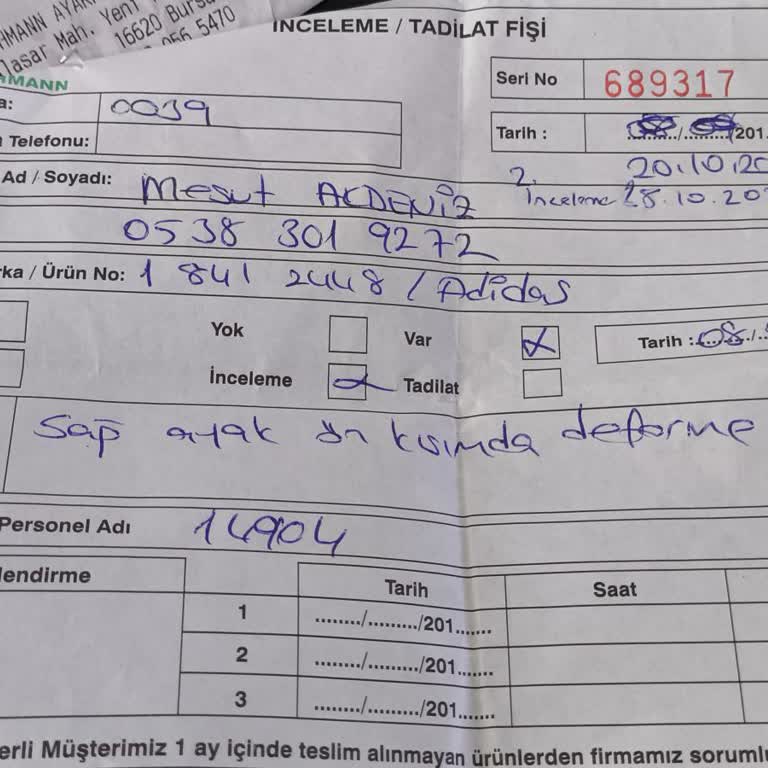 Deichmann Ayakkabı Mağduriyeti