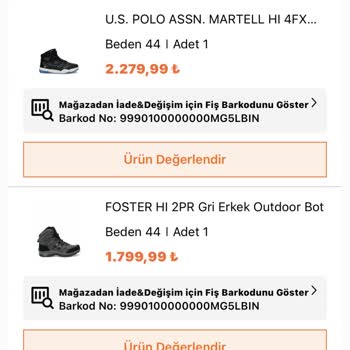 İptal Edilen Siparişler Ve Yetersiz Müşteri Hizmetleri