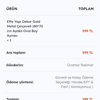 Sipariş ve İletişim Problemleri