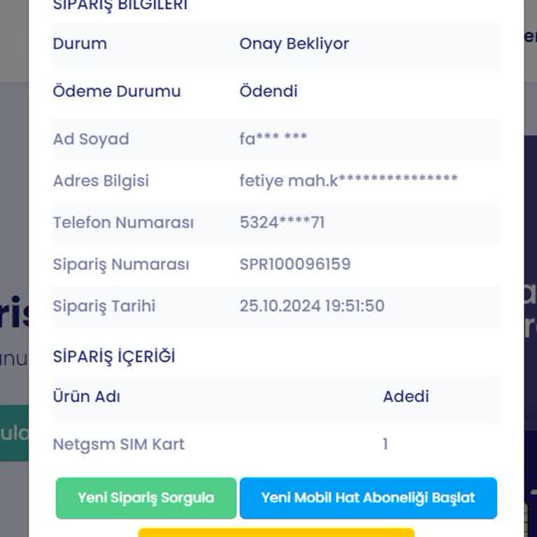 Netgsm Sim Kart Teslimatında Gecikme