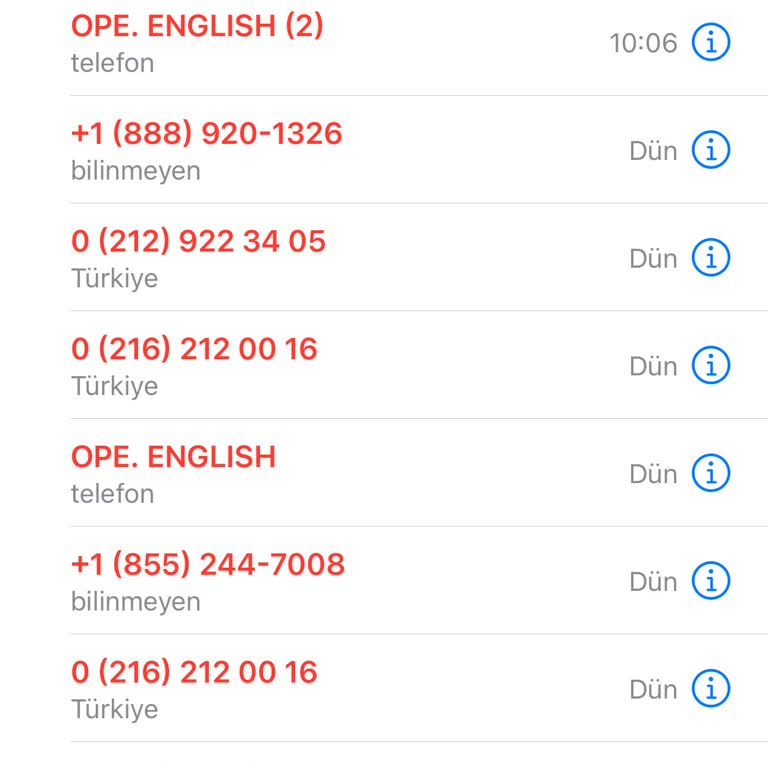 Sürekli Aramalarla Rahatsız Ediliyorum