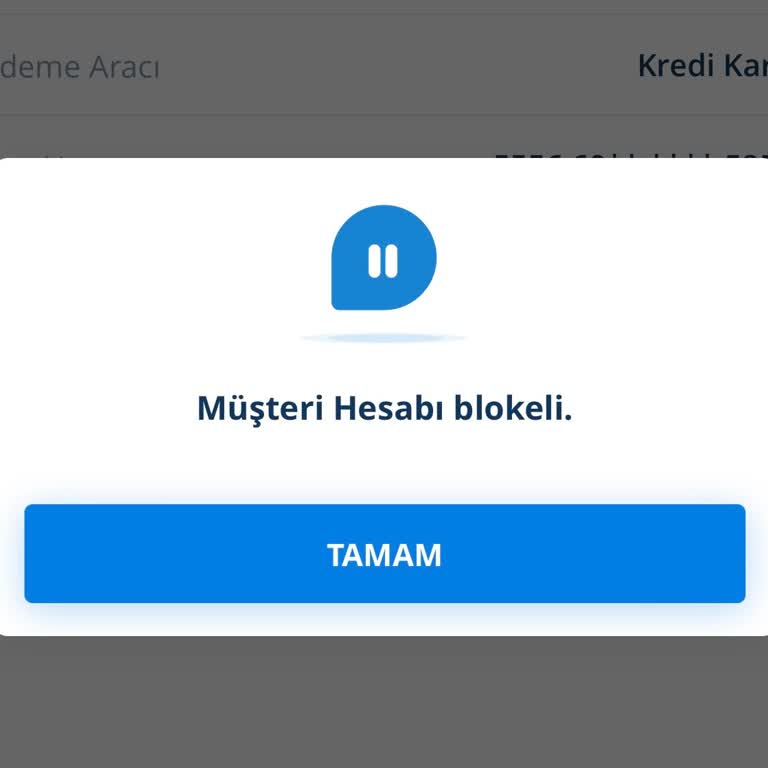 Kredi Kartı Blokesi Mağduriyeti