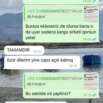 Balina Street'te Kayıp Sipariş Ve İade Sorunu