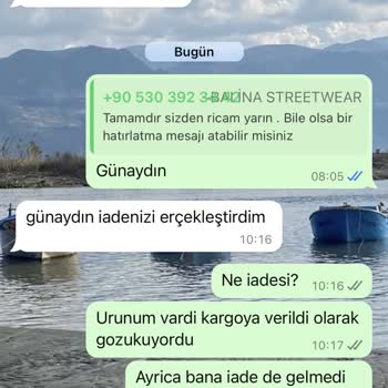 Balina Street'te Kayıp Sipariş Ve İade Sorunu